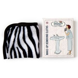 The Vintage Cosmetic Company Zebra Print Makeup Removing Cloths | NEW